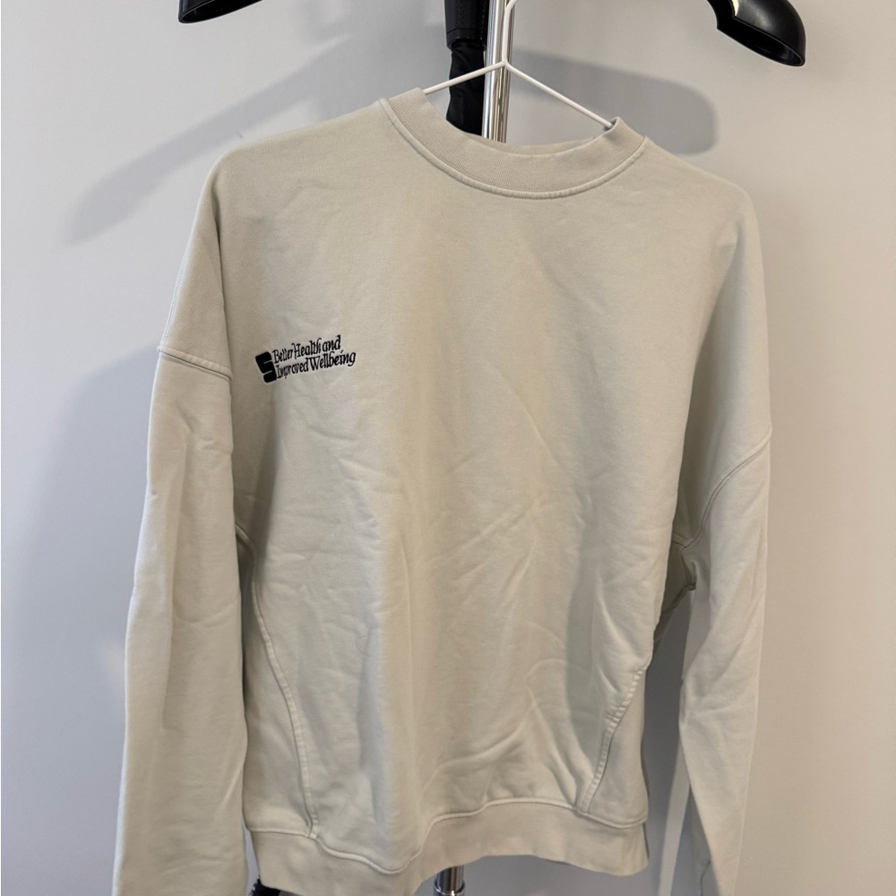 Men's Cream Crewneck Sweater